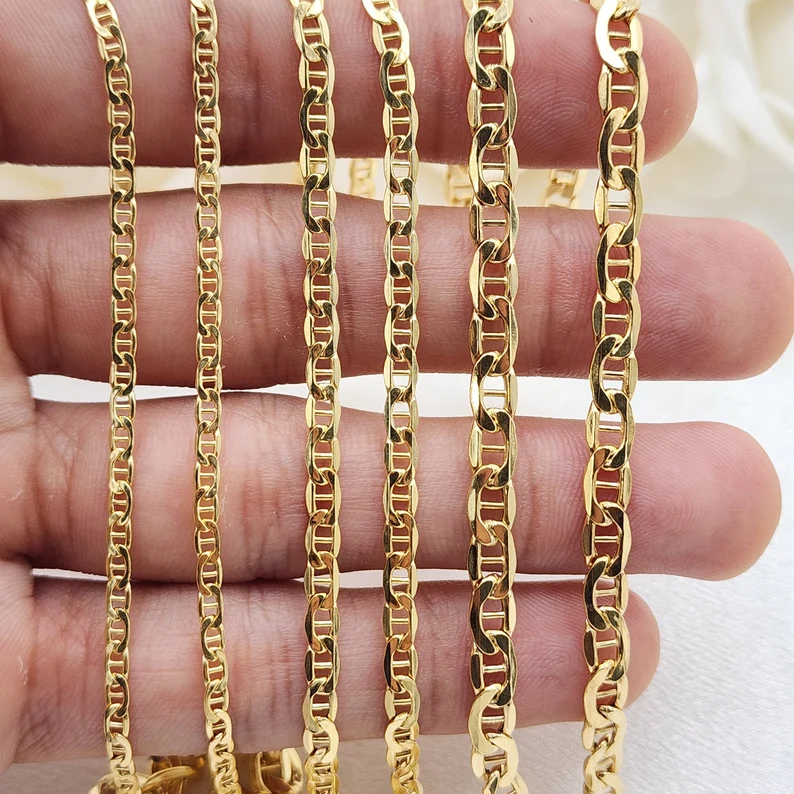 14k mariner link chain