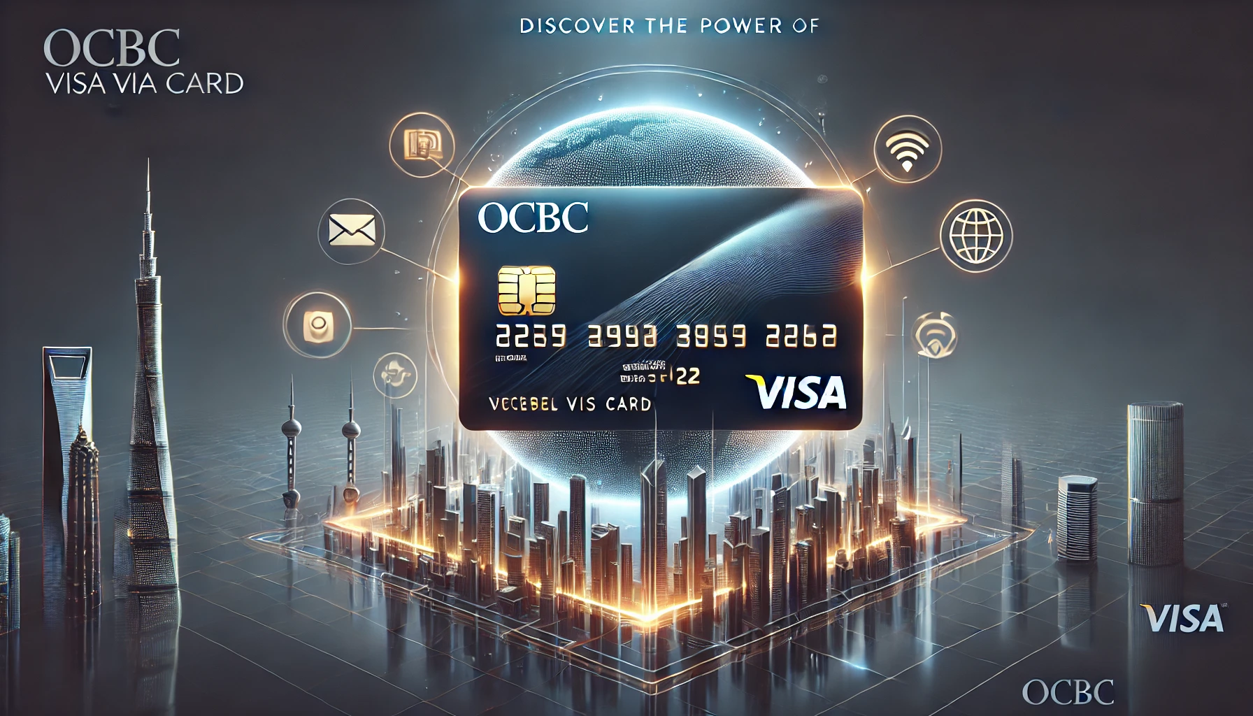 OCBC Visa 卡绑定 Card