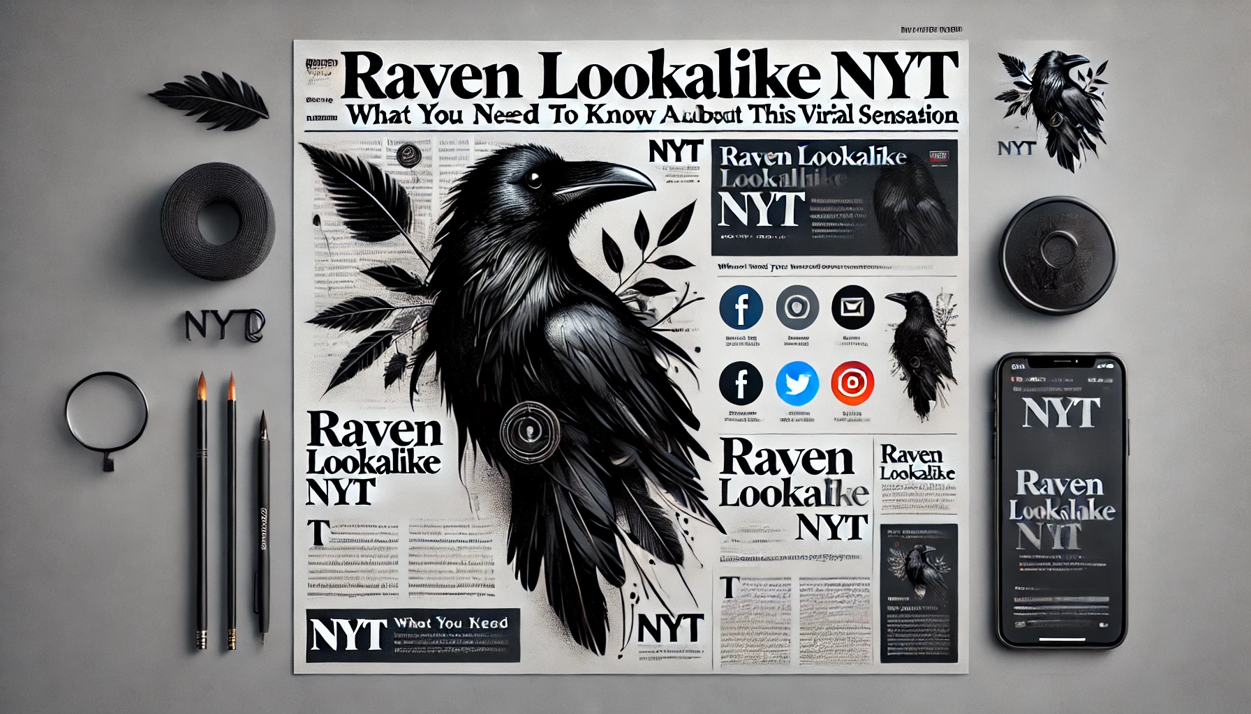 Raven Lookalike NYT