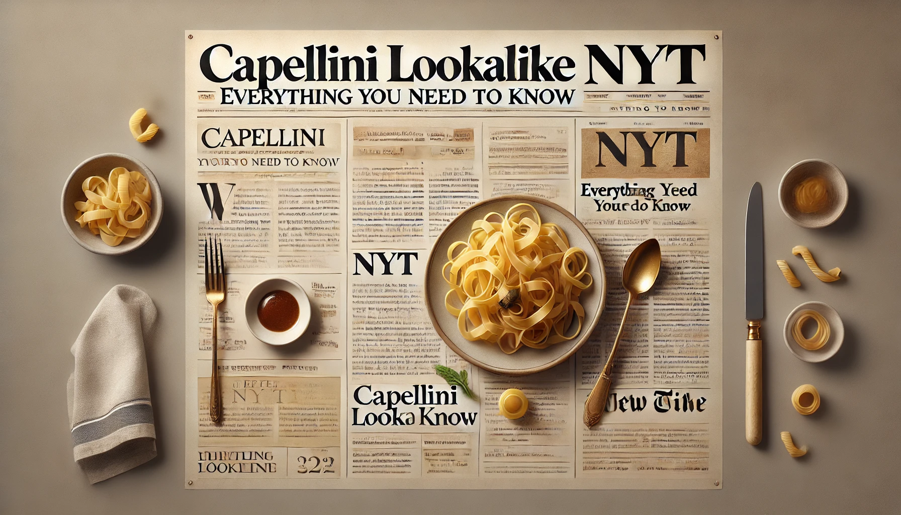 Capellini Lookalike NYT