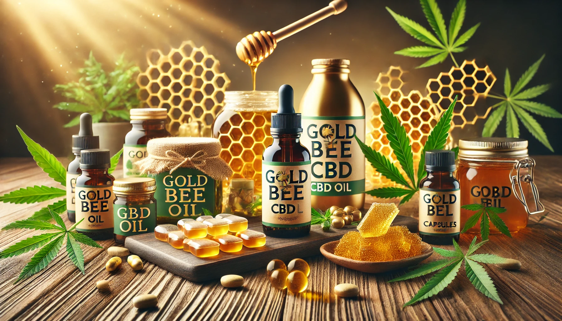 Gold Bee CBD Products